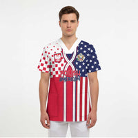 Personalized Polish American Heritage Month Scrub Top Unique Style - Wonder Print Shop