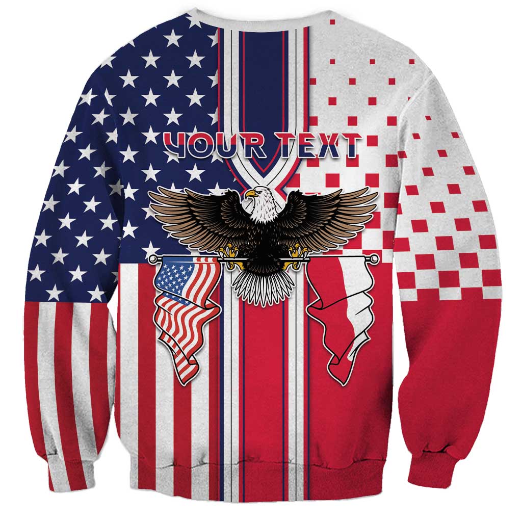 Personalized Polish American Heritage Month Sweatshirt Unique Style - Wonder Print Shop