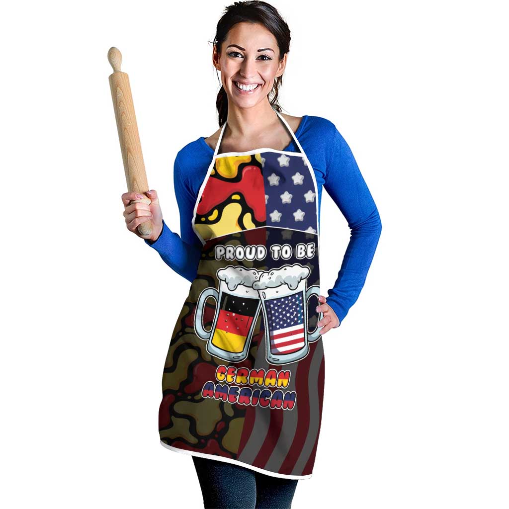 Germany American Heritage Month Apron Beer Funny Style - Wonder Print Shop