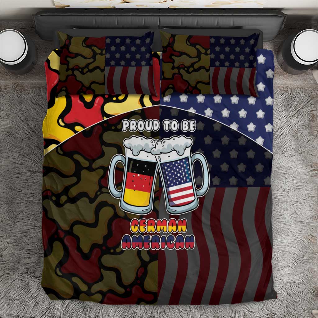 Germany American Heritage Month Bedding Set Beer Funny Style - Wonder Print Shop
