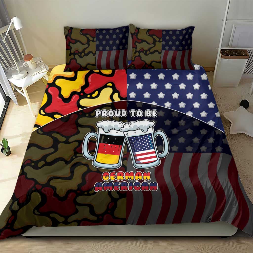 Germany American Heritage Month Bedding Set Beer Funny Style - Wonder Print Shop