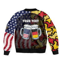 Personalized Germany American Heritage Month Bomber Jacket Beer Funny Style - Wonder Print Shop