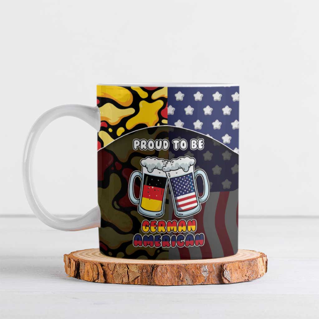 Personalized Germany American Heritage Month Ceramic Mug Beer Funny Style - Wonder Print Shop