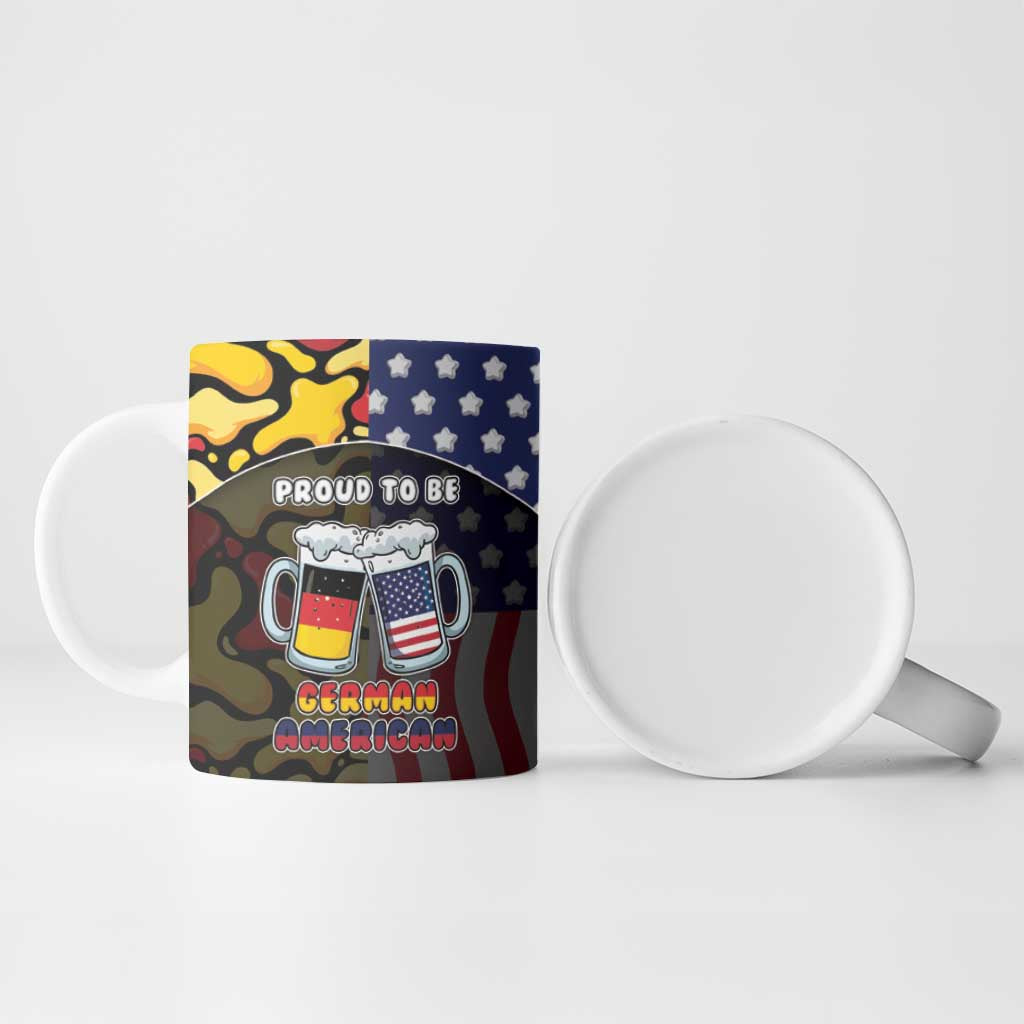 Personalized Germany American Heritage Month Ceramic Mug Beer Funny Style - Wonder Print Shop