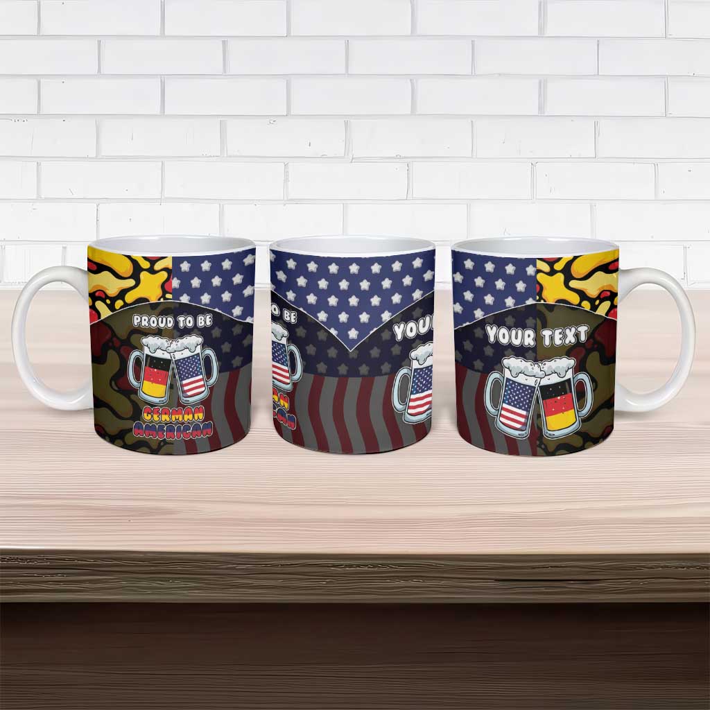 Personalized Germany American Heritage Month Ceramic Mug Beer Funny Style - Wonder Print Shop