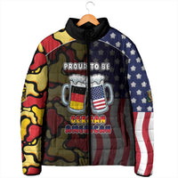Personalized Germany American Heritage Month Padded Jacket Beer Funny Style - Wonder Print Shop