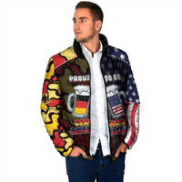 Personalized Germany American Heritage Month Padded Jacket Beer Funny Style - Wonder Print Shop