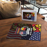 Germany American Heritage Month Puzzle Beer Funny Style - Wonder Print Shop