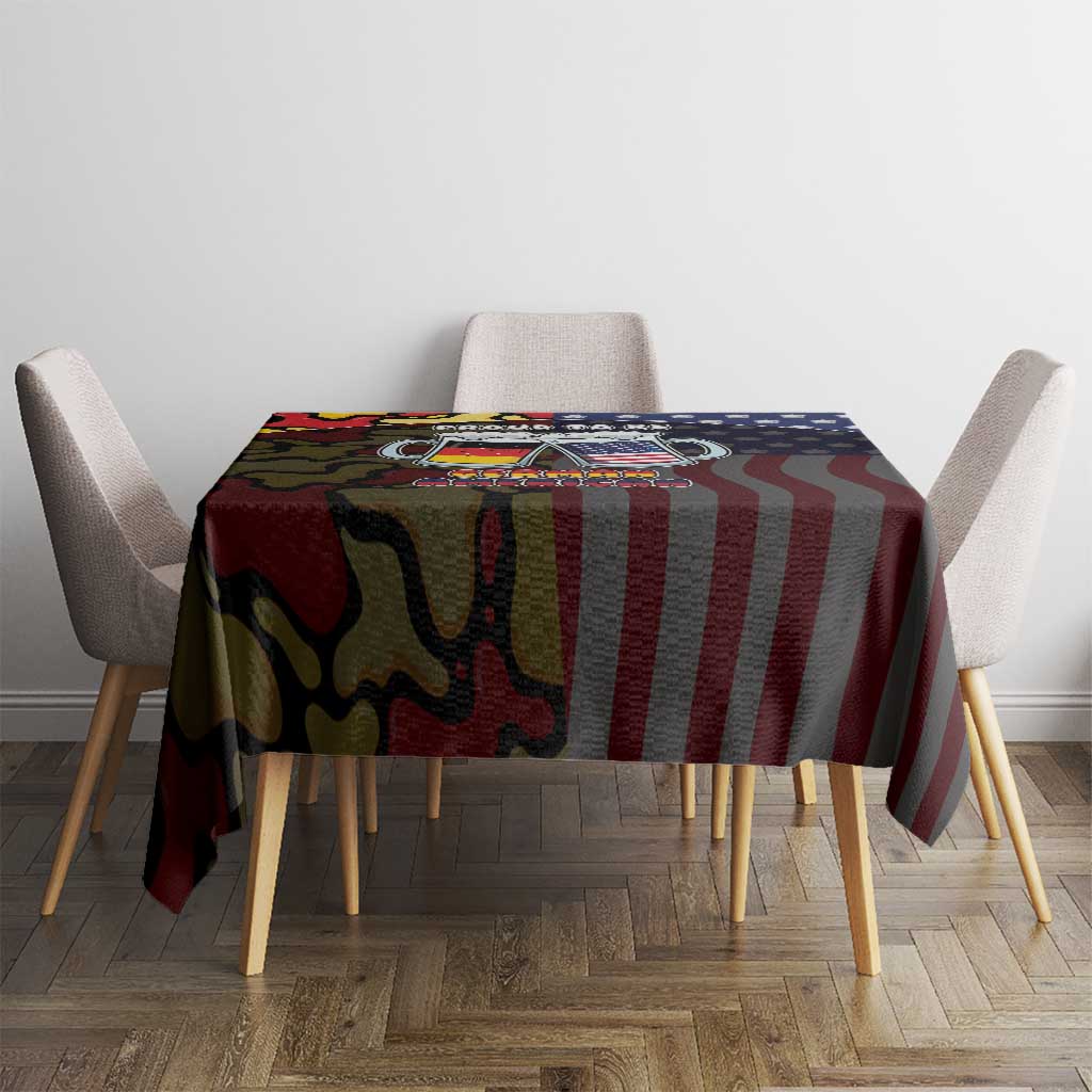 Germany American Heritage Month Tablecloth Beer Funny Style - Wonder Print Shop