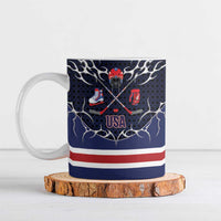 Custom USA Ice Hockey Ceramic Mug United Ice Power