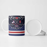 Custom USA Ice Hockey Ceramic Mug United Ice Power
