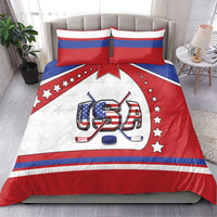 USA Ice Hockey Bedding Set Stars And Stripes