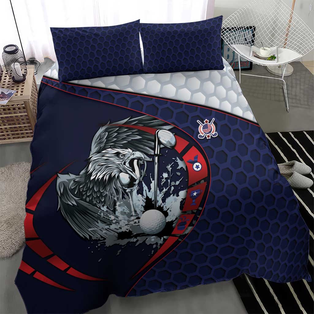 USA Golf Bedding Set Powerful Eagle