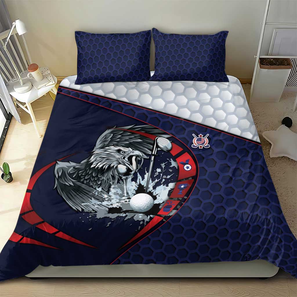 USA Golf Bedding Set Powerful Eagle