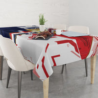Custom Panama Football Tablecloth Cybernetic Mech Warrior Flag