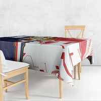 Custom Panama Football Tablecloth Cybernetic Mech Warrior Flag