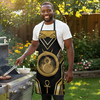 Egypt Ouroboros Apron Ancient Mythology Infinity Serpent Gold
