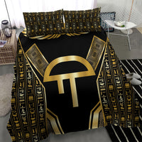 Egypt Amenta Bedding Set Ancient Mythology Underworld Realm