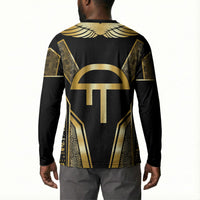 Egypt Amenta Button Sweatshirt Ancient Mythology Underworld Realm