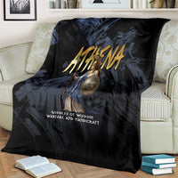Ancient Greek Athena Blanket Goddess Of Wisdom - Wonder Print Shop