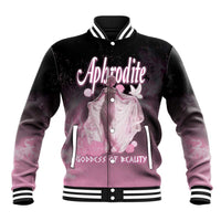 Ancient Greek Aphrodite Baseball Jacket Goddess Of Beauty - Wonder Print Shop