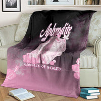 Ancient Greek Aphrodite Blanket Goddess Of Beauty - Wonder Print Shop