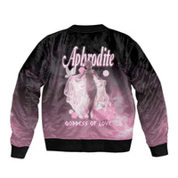 Ancient Greek Aphrodite Bomber Jacket Goddess Of Beauty - Wonder Print Shop