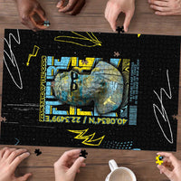 Ancient Greek Zeus Puzzle Futuristic Style - Wonder Print Shop