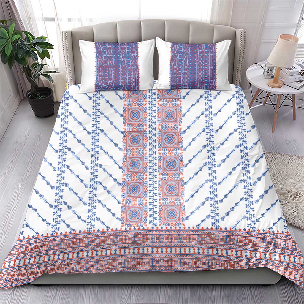 Traditional Romanian Costume Bedding Set National Folk Patterns - Wonder Print Shop