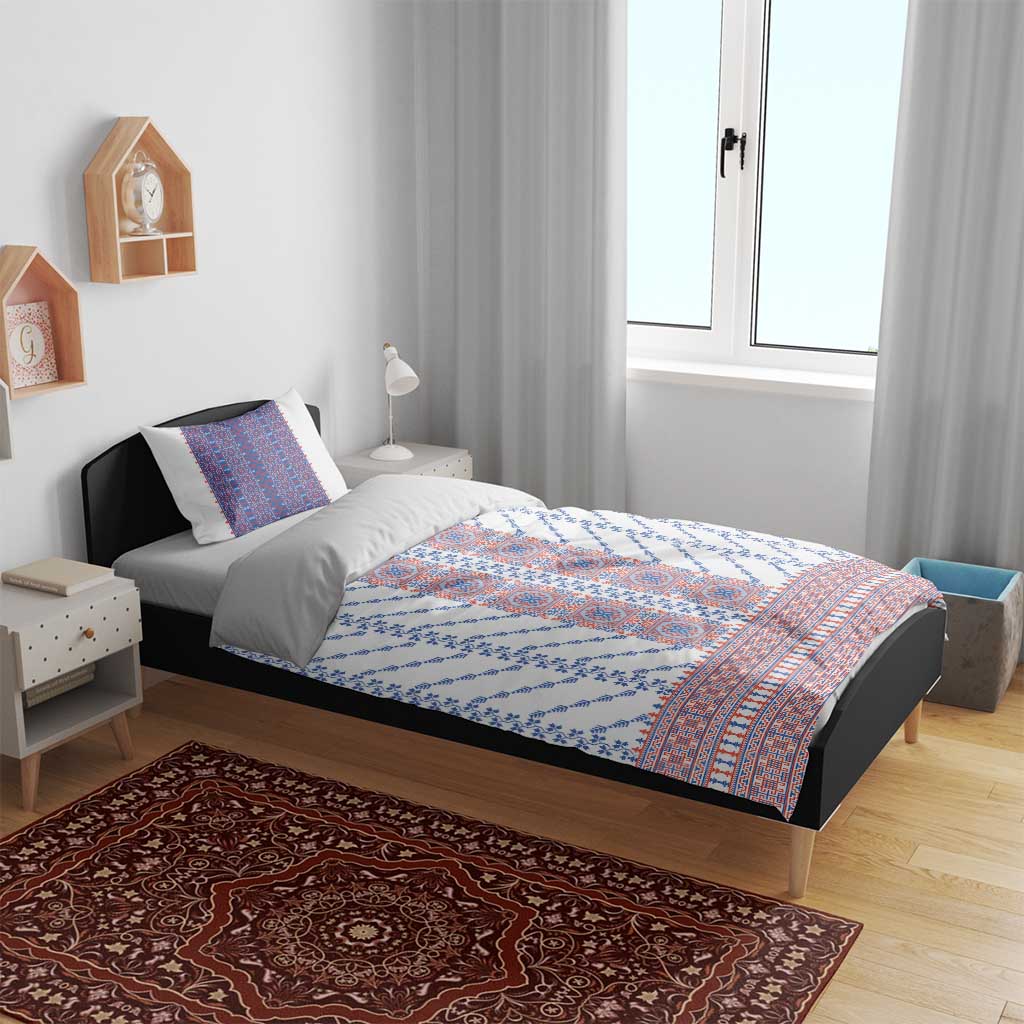 Traditional Romanian Costume Bedding Set National Folk Patterns - Wonder Print Shop