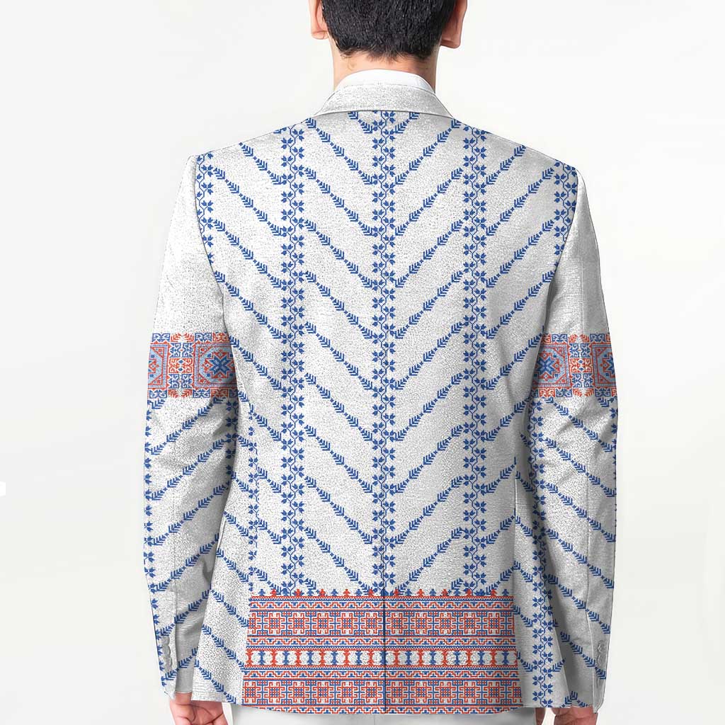 Traditional Romanian Costume Blazer National Folk Patterns - Wonder Print Shop