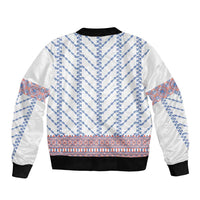 Traditional Romanian Costume Bomber Jacket National Folk Patterns - Wonder Print Shop