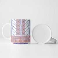 Traditional Romanian Costume Ceramic Mug National Folk Patterns - Wonder Print Shop