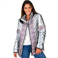 Traditional Romanian Costume Padded Jacket National Folk Patterns - Wonder Print Shop
