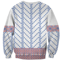 Traditional Romanian Costume Sweatshirt National Folk Patterns - Wonder Print Shop