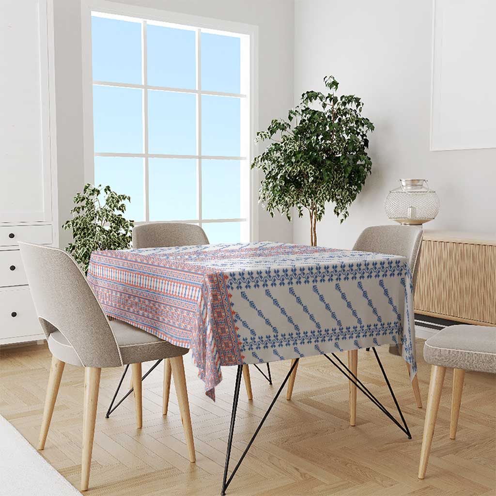 Traditional Romanian Costume Tablecloth National Folk Patterns - Wonder Print Shop