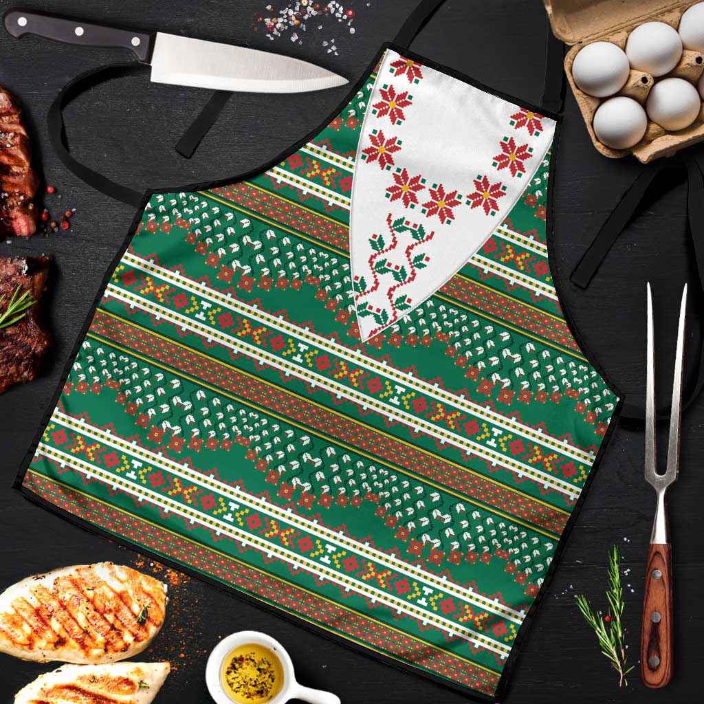 Lithuanian National Costume Apron Traditional Folk Pattern - Wonder Print Shop