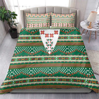 Lithuanian National Costume Bedding Set Traditional Folk Pattern - Wonder Print Shop