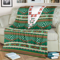 Lithuanian National Costume Blanket Traditional Folk Pattern - Wonder Print Shop