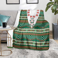 Lithuanian National Costume Blanket Traditional Folk Pattern - Wonder Print Shop