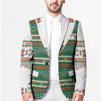 Lithuanian National Costume Blazer Traditional Folk Pattern - Wonder Print Shop
