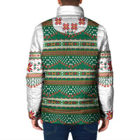 Lithuanian National Costume Padded Jacket Traditional Folk Pattern - Wonder Print Shop