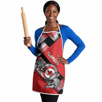 Tunisia Apron Silver Lions Sports Patterns - Wonder Print Shop