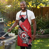 Tunisia Apron Silver Lions Sports Patterns - Wonder Print Shop