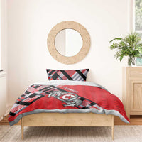 Tunisia Bedding Set Silver Lions Sports Patterns - Wonder Print Shop