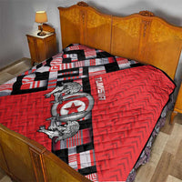 Tunisia Quilt Silver Lions Sports Patterns - Wonder Print Shop