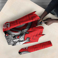 Tunisia Umbrella Silver Lions Sports Patterns - Wonder Print Shop