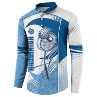 Custom Badminton Button Sweatshirt Dynamic Swoosh
