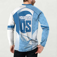 Custom Badminton Button Sweatshirt Dynamic Swoosh