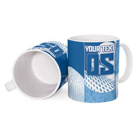 Custom Badminton Ceramic Mug Dynamic Swoosh